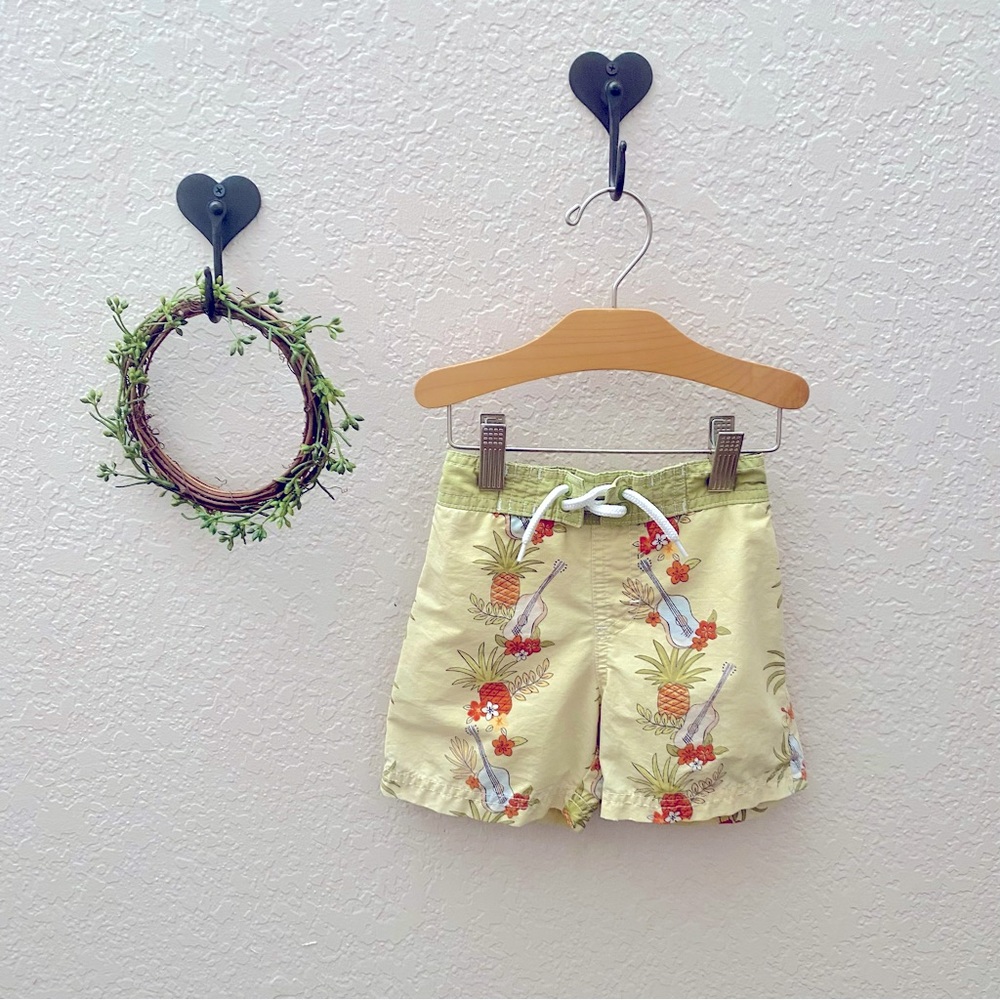 Gymboree Hawaiian Style Swim Trunks - 18m